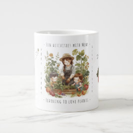 Present till Mamma, Trädgårdsskötsel, Roliga aktiv Jumbo Mugg