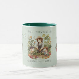 Present till Mamma, Trädgårdsskötsel, Roliga aktiv Mugg