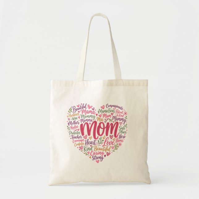 Present till Mamma  Tygkasse (Framsidan)