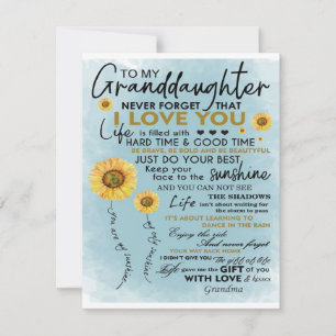 Present till min sondotter, födelsedagspresent til inbjudningar