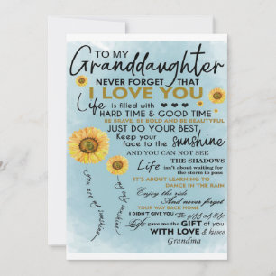 Present till min sondotter, födelsedagspresent til julkort