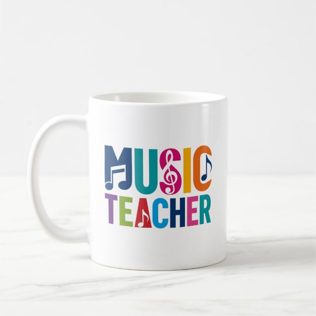 Present till musiklärare kaffemugg (Vänster)