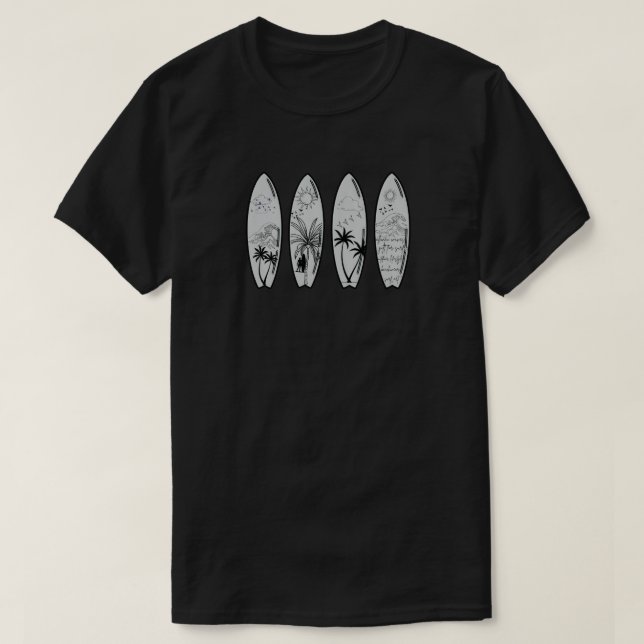 present till surfare t shirt (Design framsida)