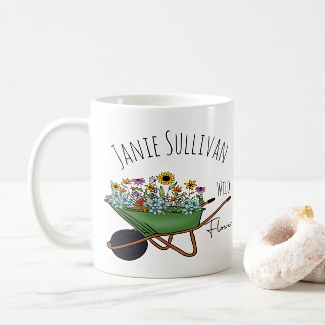 Present Till Trädgårdsmästare Kaffemugg (Med munk)