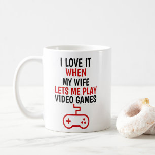 Present till videospelskärlek, rolig present till kaffemugg