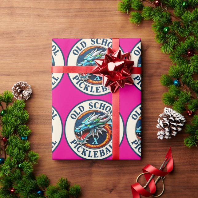 Present wrapping paper DragonX Pickleball team Presentpapper (Julgåva)