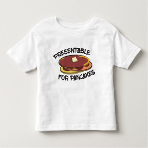 Presentabla för Pancakes Småbarn T-Shirt