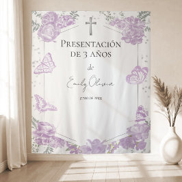 Presentación 3 años BackDrop Fjärilar