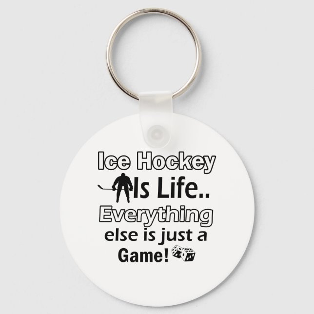 Presentartiklar för ishockey nyckelring (Framsida)