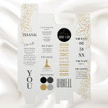 Presentask för Vinflaska om Bridesmaid Blommigt gu<br><div class="desc">Presentask för Vinflaska Bridesmaid Details (information om Guld-Blommigten) är perfekt att ge din bröllopsfest alla detaljer om den stora dagen. Se till att anpassa i fullt-vyn för att ändra färg så att det passar din stora dag!</div>