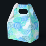 Presentasklåda - Tryckt med snäckskal Presentaskar<br><div class="desc">Presentasken visas i en vacker flerfärgad design med tryck av snäckskal.

Anpassa denna vara eller köp som den är.



Arkivbild
freepik.com</div>