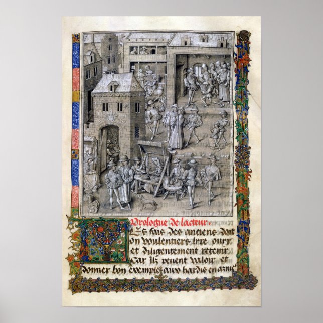 Presentation av bok till Philippe Le Bon Poster (Framsidan)