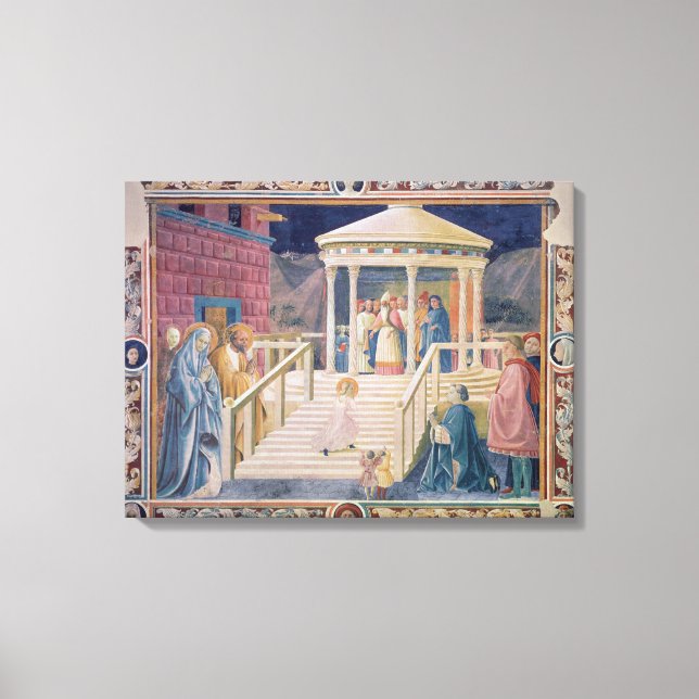 Presentation av den välsignade jungfrun Mary Canvastryck (Framsida)