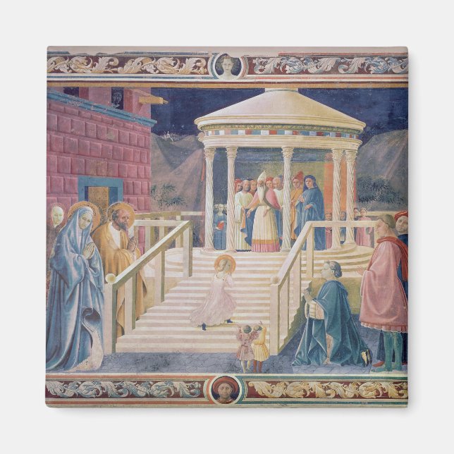 Presentation av den välsignade jungfrun Mary Magnet (Framsidan)