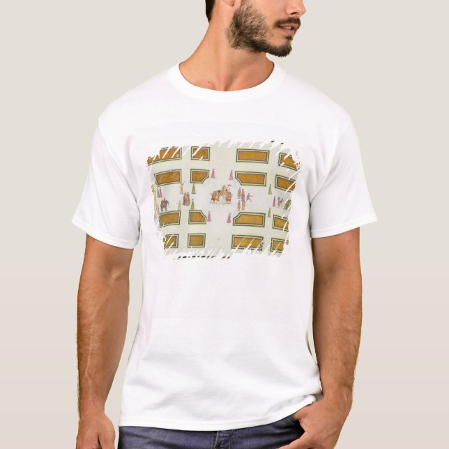 Presentation av Gentil av Nawab Shuja ud-Daula til T Shirt (Framsida)