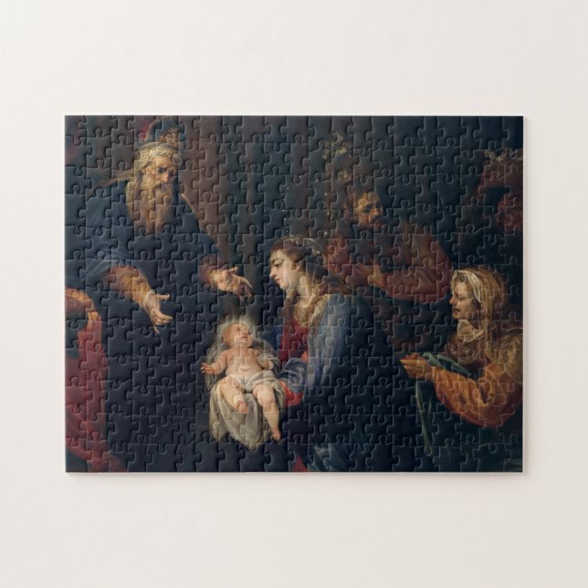 Presentation av Jesus Puzzle Pussel (Horisontell)