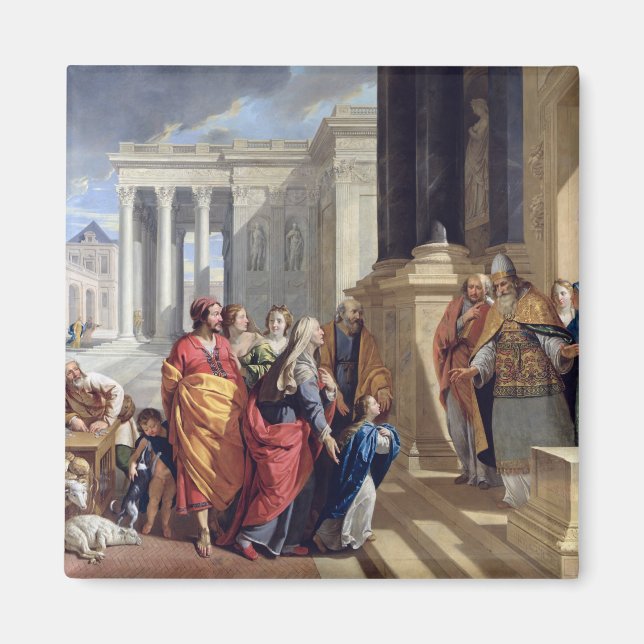 Presentation av Junggin i templet Magnet (Framsidan)