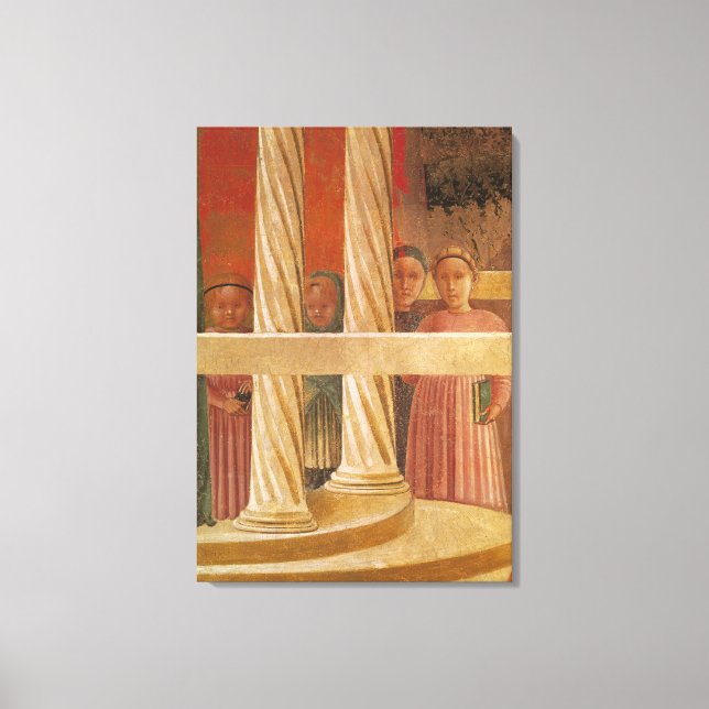 Presentation av Mary i Temple, 1433-34 Canvastryck (Framsida)