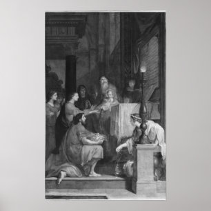 Presentation i tempelet poster