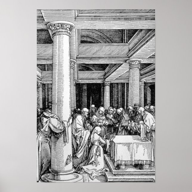 Presentation i templet, 1503/4 poster (Framsidan)