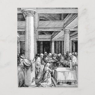 Presentation i templet, 1503/4 vykort