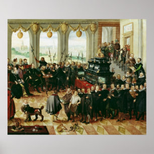 Presentation till Duke Phillip II Poster