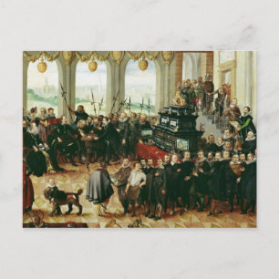 Presentation till Duke Phillip II Vykort