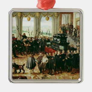 Presentation till hertigen Phillip II Julgransprydnad Metall