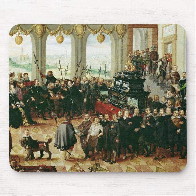 Presentation till hertigen Phillip II Musmatta (Framsidan)