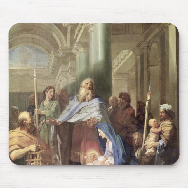 Presentationen i tempelet, 1692 musmatta (Framsidan)