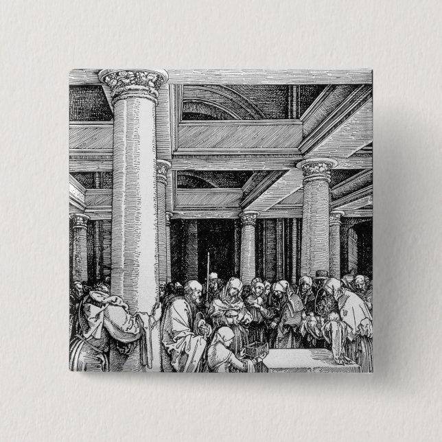 Presentationen i tempelet, c.1503/4 knapp (Framsida)