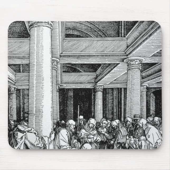 Presentationen i tempelet, c.1503/4 musmatta (Framsidan)