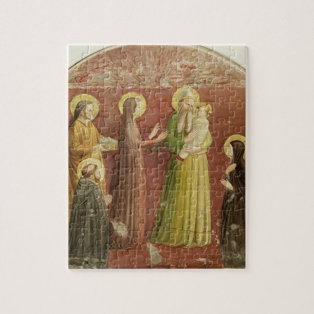 Presentationen i tempelet, från en serie av p pussel (Vertikal)