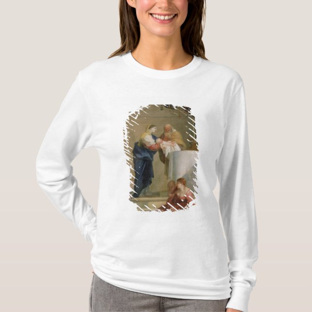 Presentationen i tempelet t shirt (Framsida)