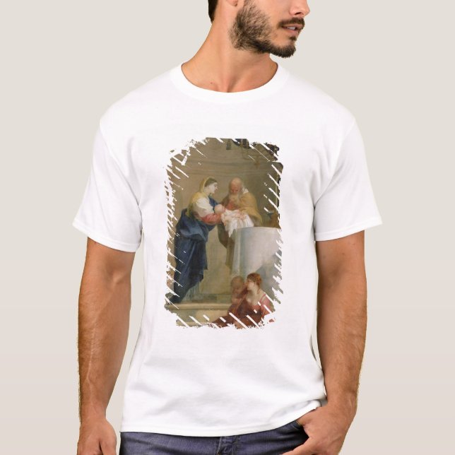 Presentationen i tempelet tee shirt (Framsida)
