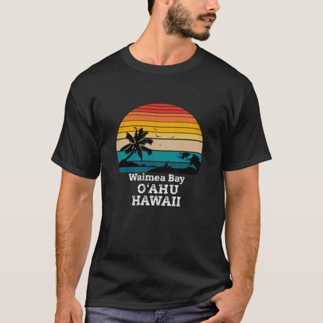 Presentationen Waimea Bay Beach Park T Shirt (Framsida)
