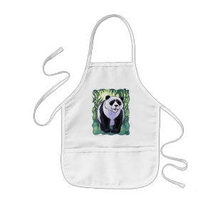 Presentationer och tillbehör för Panda Bear Barnförkläde