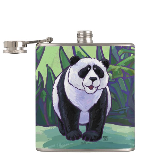 Presentationer och tillbehör för Panda Bear Fickplunta (Öppnad)
