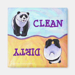 Presentationer och tillbehör för Panda Bear Magnet