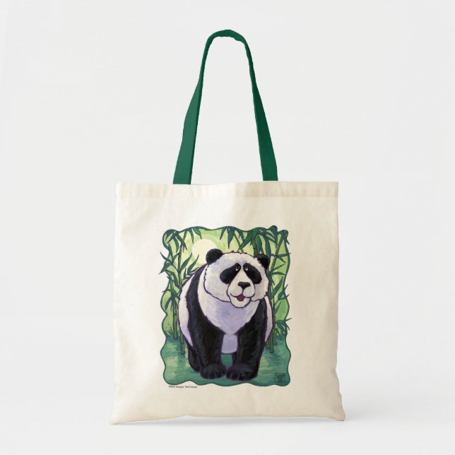 Presentationer och tillbehör för Panda Bear Tygkasse (Framsidan)