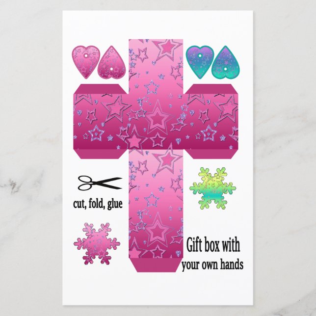 Presentbox med din egen händer (Framsida)