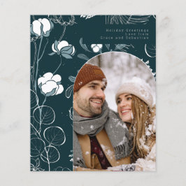 PRESENTBUDGET Vinter Botanisk Foto Personlig