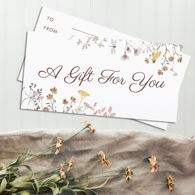 Presentcertifikat för Wildblommor (Skapare uppladdad)