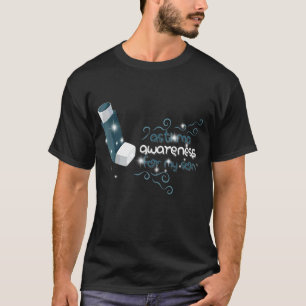 Presenter för ökad medvetenhet om astmadagen för m t shirt