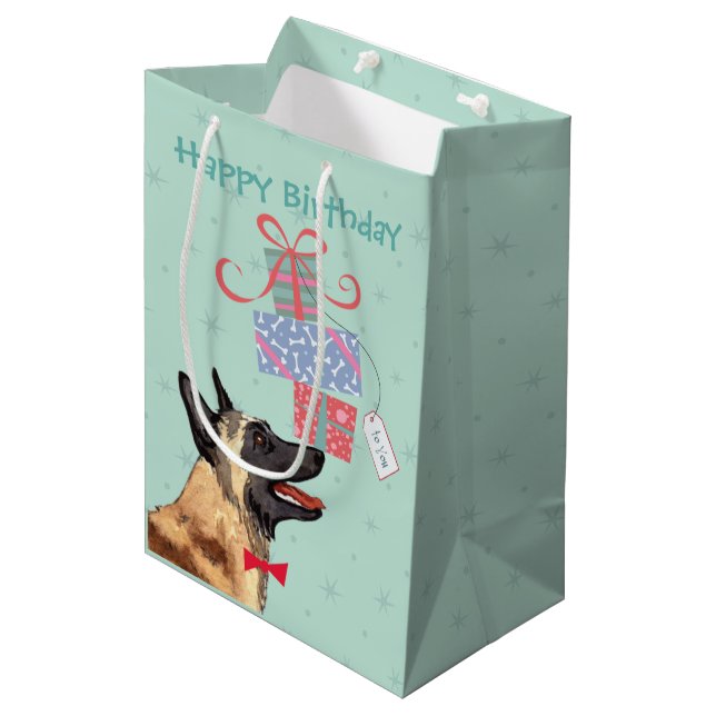 Presenter Malinois födelsedag (Framsidan Vinklad)