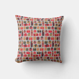 Presenter Mönster Reversible Retro Couch Kudde