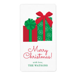 Presenter Personlig Gift-Märkre Fraktsedel