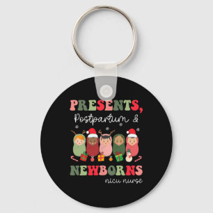 Presenter postpartum och Newborns Funny Nicu Nurse Nyckelring