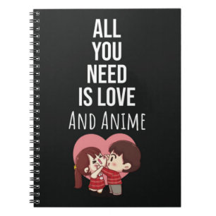 Presenter Till Anime Fans Kawaii Japanska Otaku Anteckningsbok