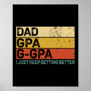 Presenter Till Farfar Från Barnbarn Pappa Gpa G-gp Poster